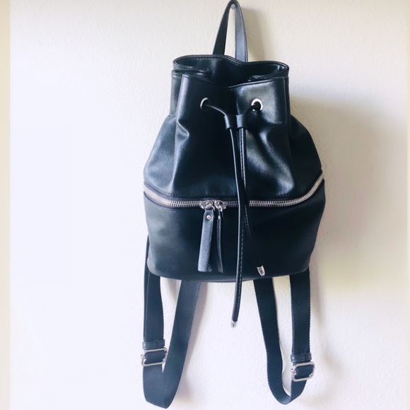 clarks leather backpack purse